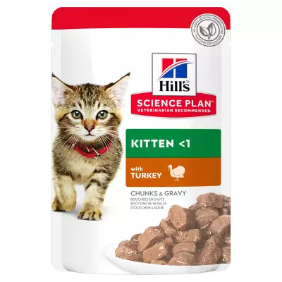 Hill's Science Plan Kitten Tacchino 85g Busta Hill's Science Plan Kitten Tacchino 85g Busta